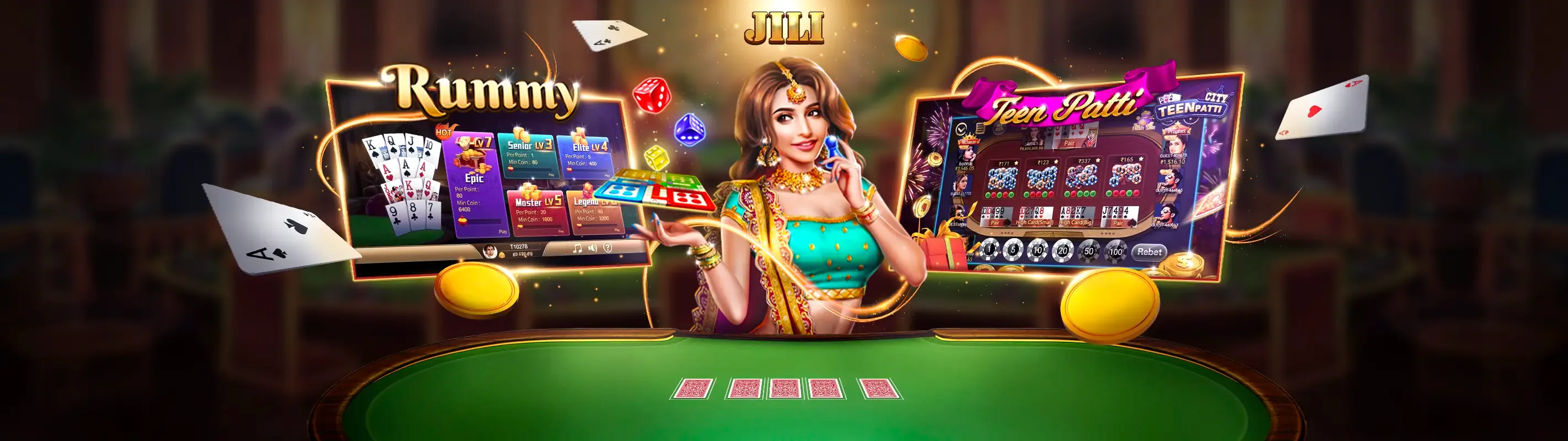 Hình ảnh nền Mega888 2 với các trò chơi casino hấp dẫn